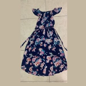 Short Jumper with Long Half Skirt.